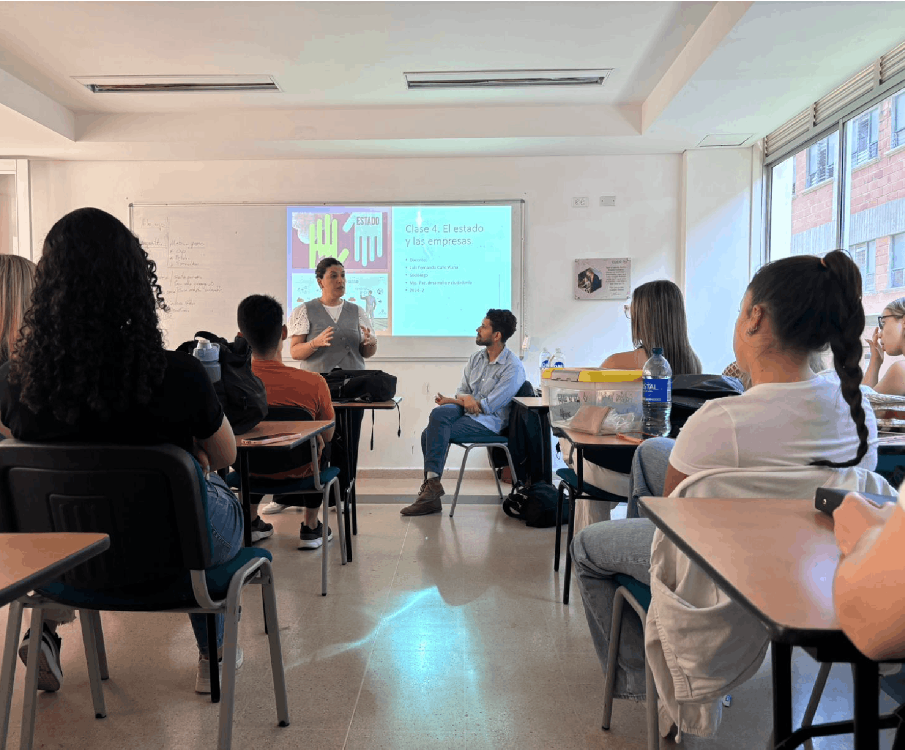 Workshop con materiales colaborativos